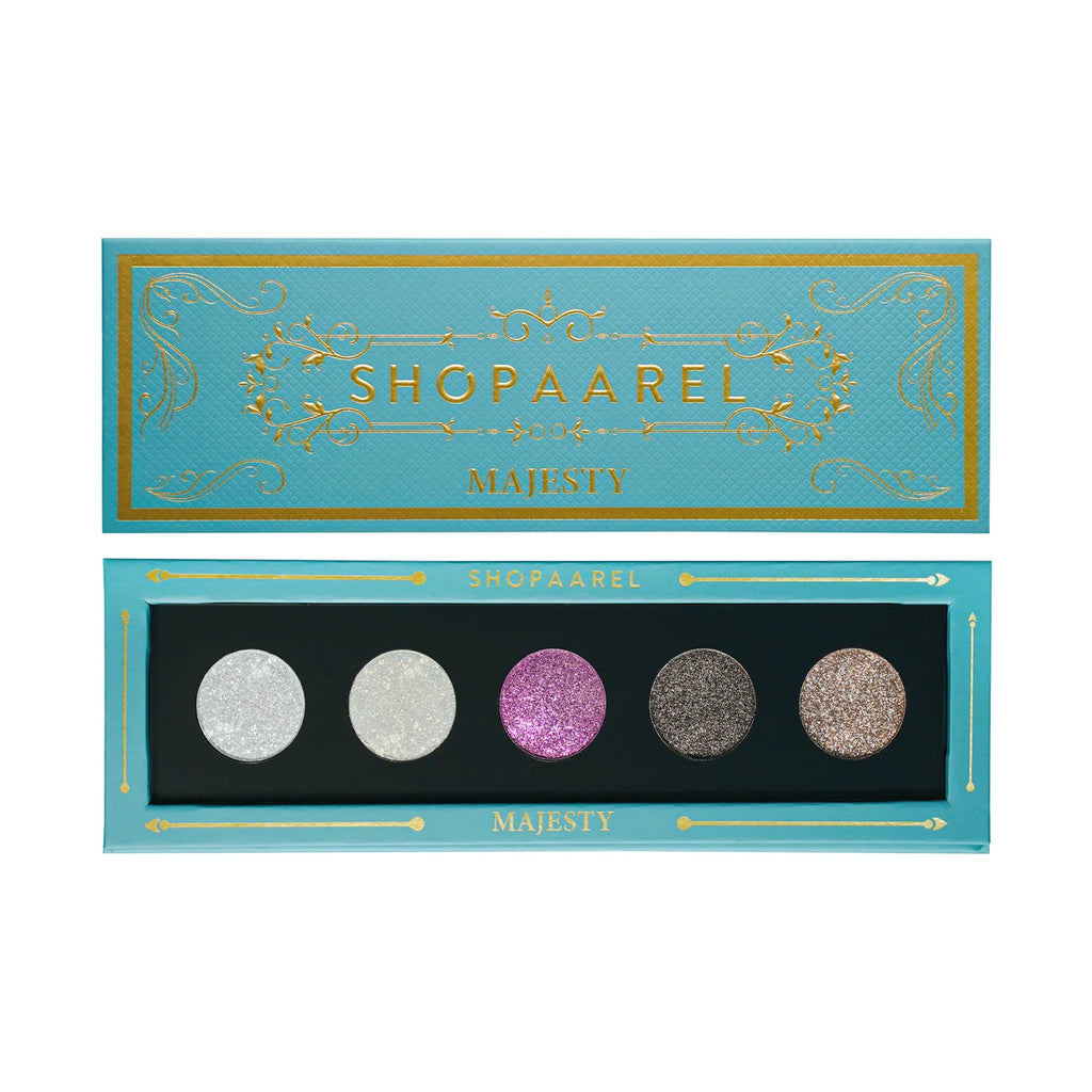 SHOPAAREL MAJESTY EYESHADOW PALETTE – HIGHLY PIGMENTED SHADES