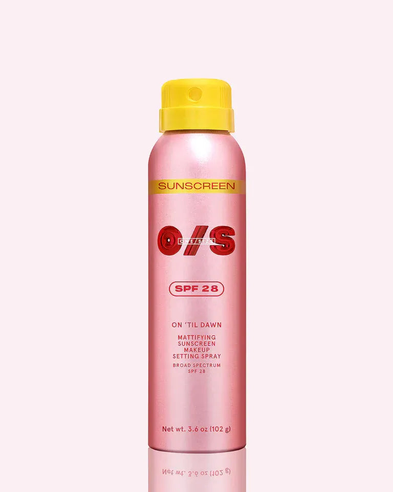 ONE/SIZE SPF 28 On 'Til Dawn Mattifying Sunscreen Setting Spray