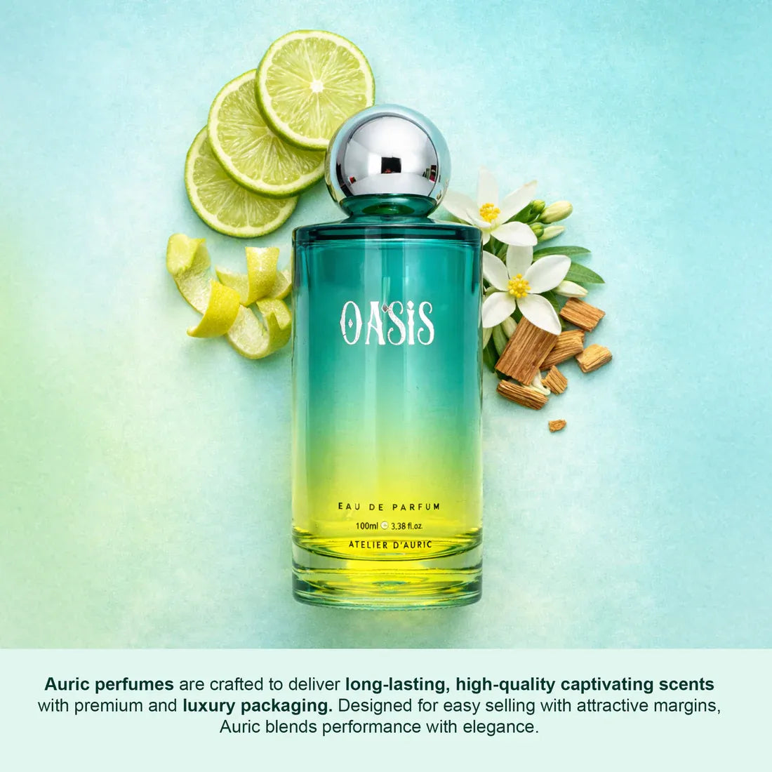 Auric Oasis Eau De Parfum (EDP) 100ml