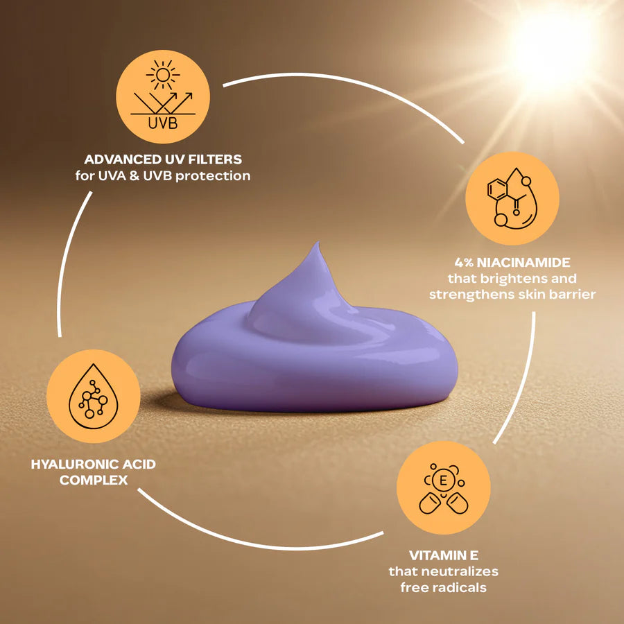 FC COMFY GLOW 4% NIACINAMIDE SPF50