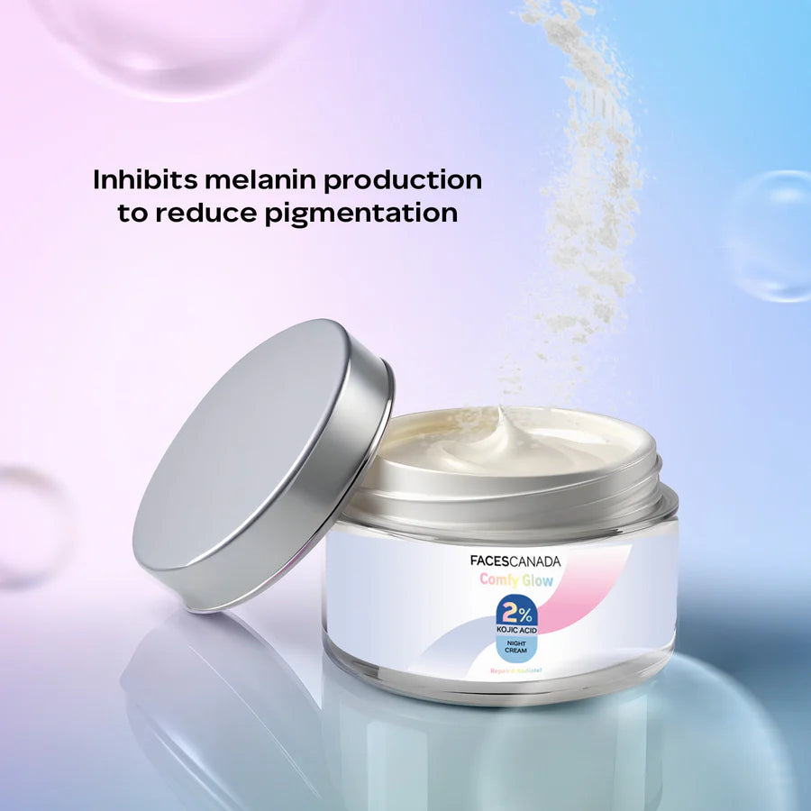 FC COMFY GLOW 2% KOJIC ACID NIGHT CREAM