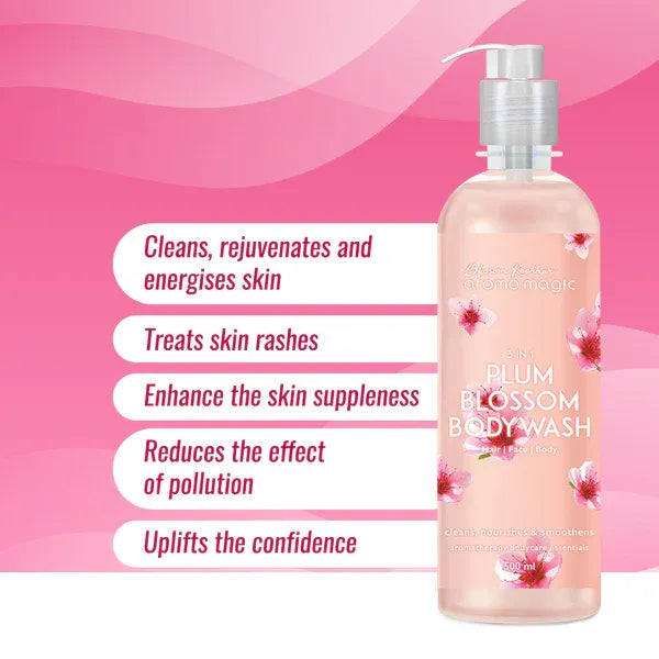 AROMA MAGIC PLUM BLOSSOM HAND & BODY WASH 220ML