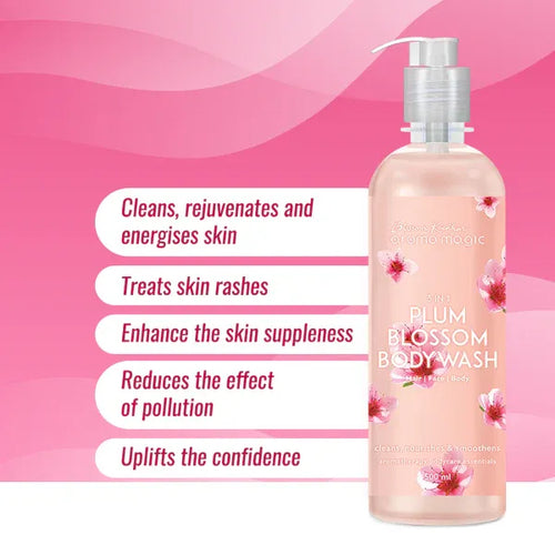 AROMA MAGIC PLUM BLOSSOM HAND & BODY WASH
