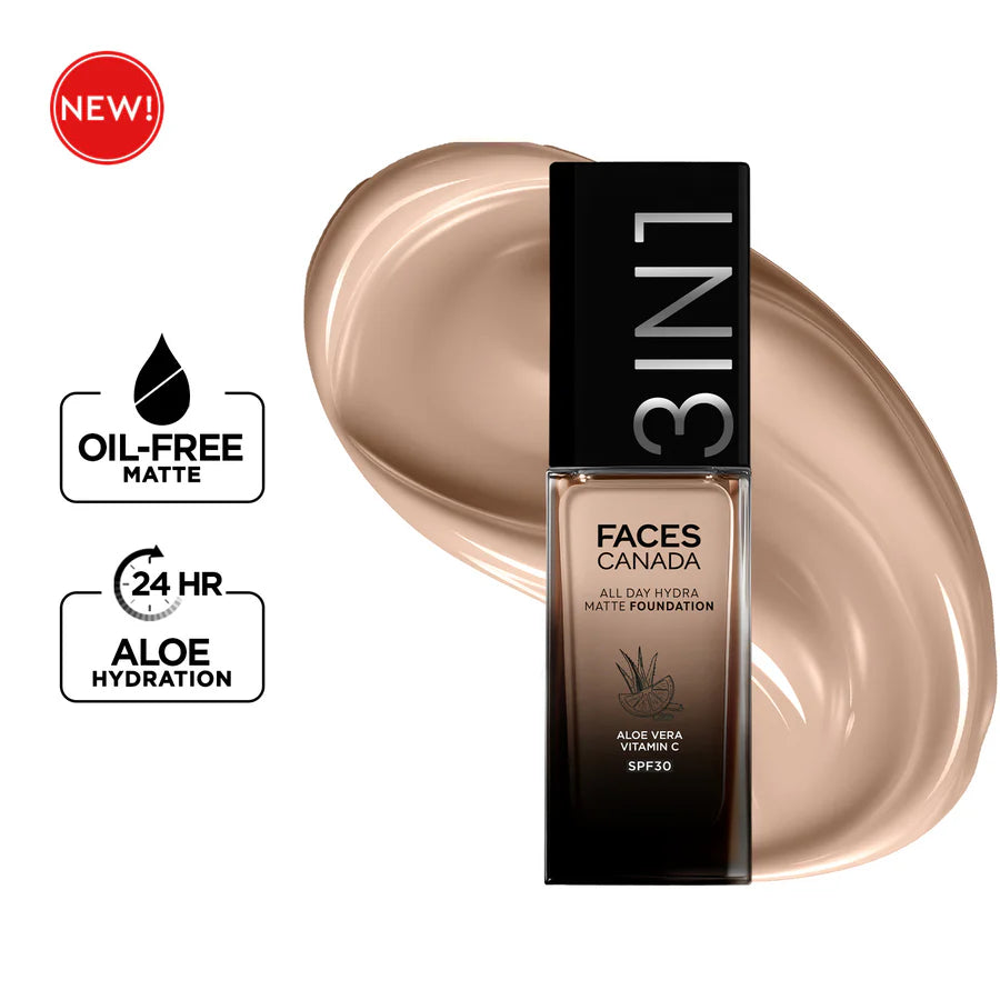 FC 3IN1 ALL DAY HYDRA MATTE FOUNDATION