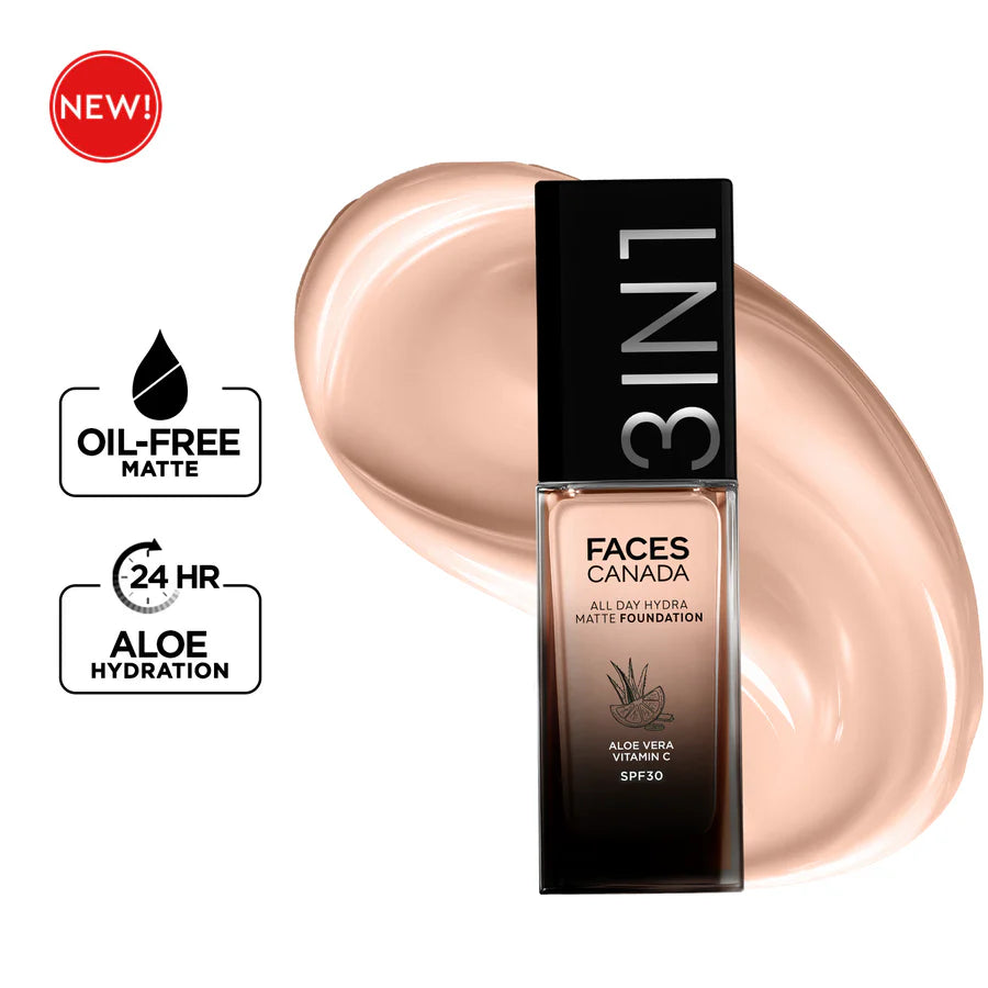 FC 3IN1 ALL DAY HYDRA MATTE FOUNDATION