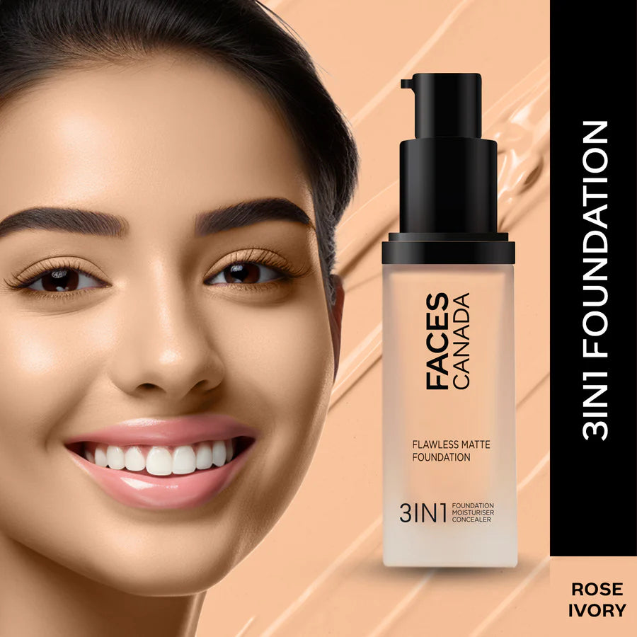 FC 3IN1 MATTE FLAWLESS FOUNDATION