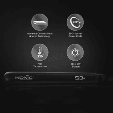 IKONIC S3+ Ceramic Straightener