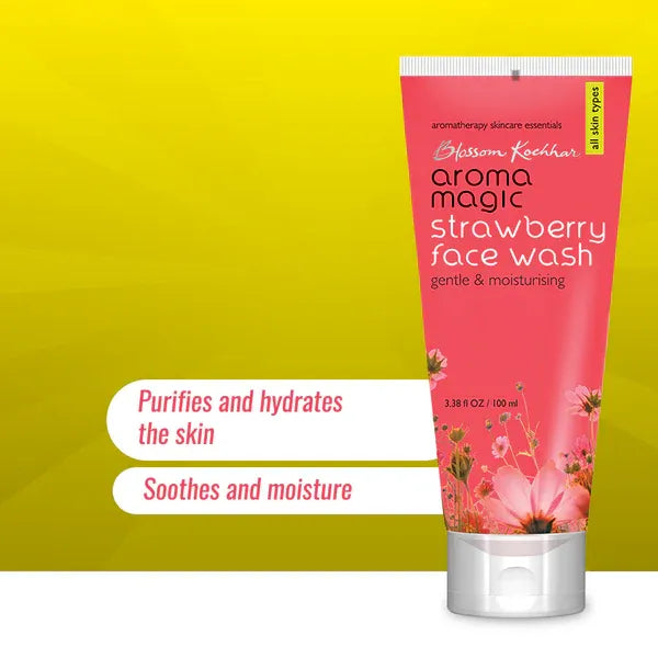 AROMA MAGIC STRAWBERRY FACEWASH 100ML