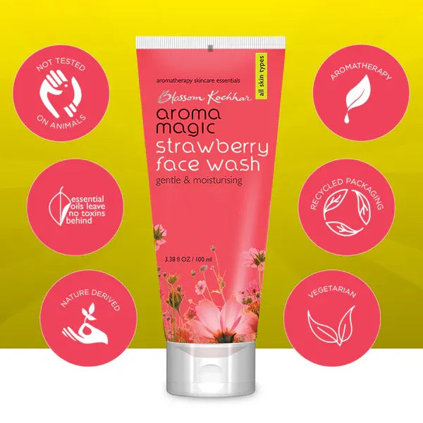AROMA MAGIC STRAWBERRY FACEWASH 100ML