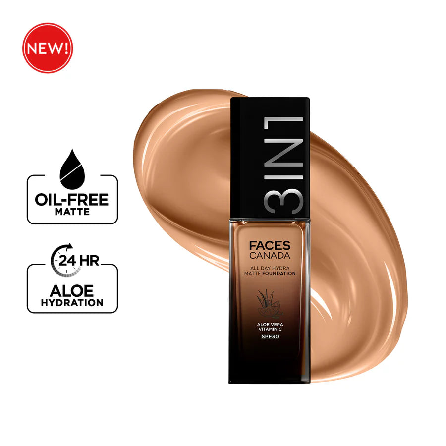 FC 3IN1 ALL DAY HYDRA MATTE FOUNDATION