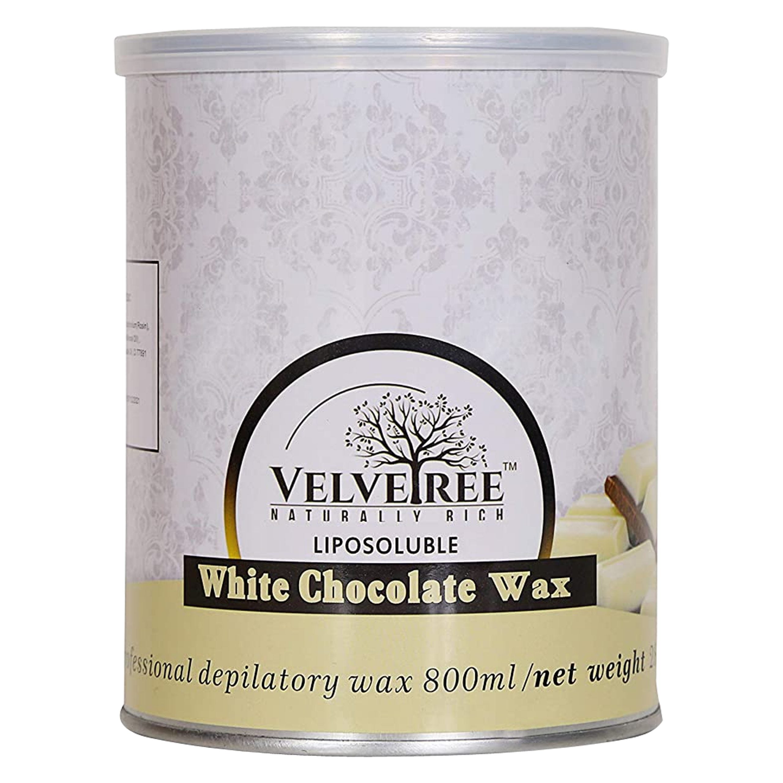 VELVETREE WHITE CHOCOLATE LIPOSOLUBLE WAX 800ML