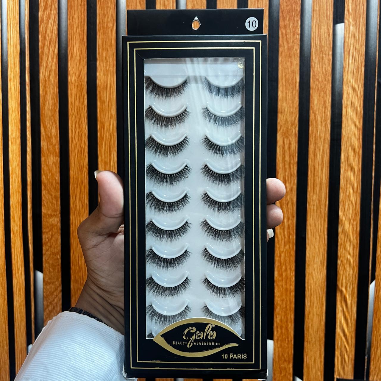 GALA EYE LASHES MINK 10 (PACK OF 10 PAIRS)
