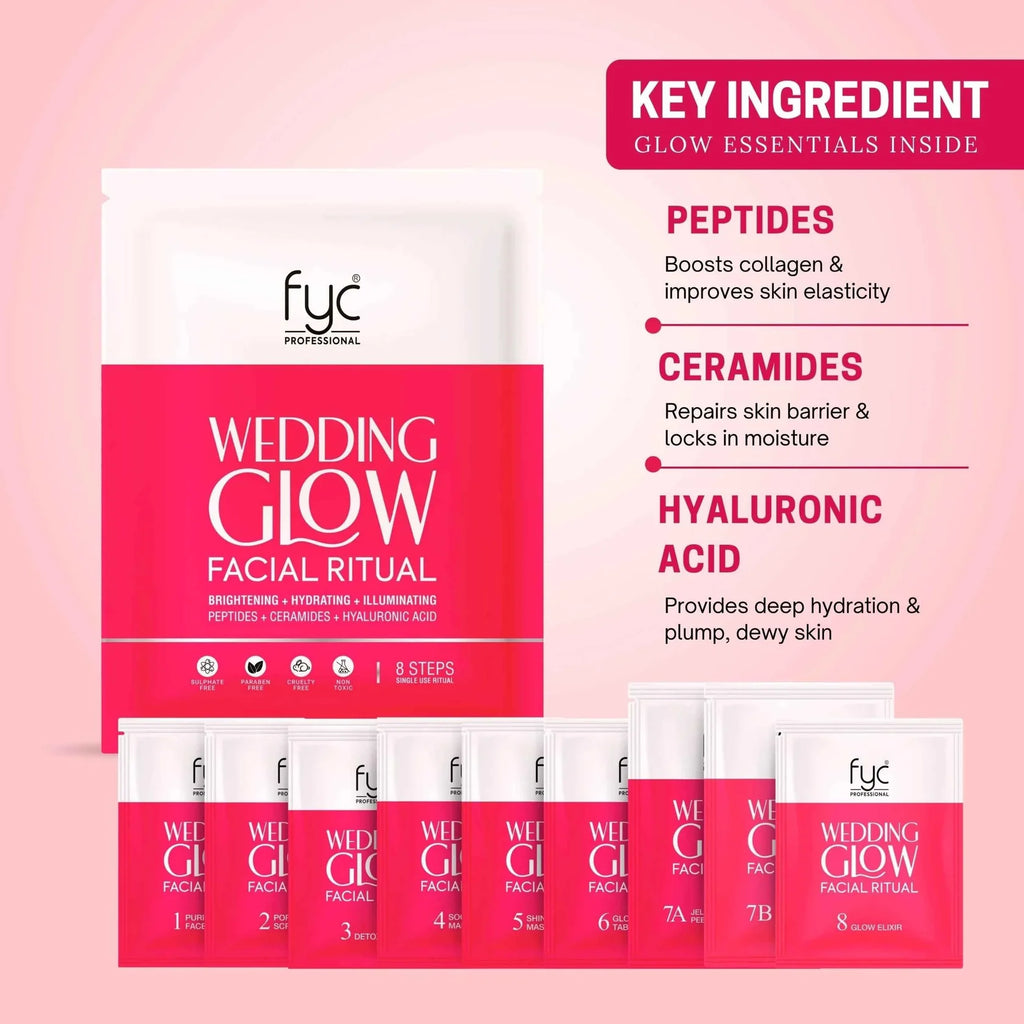 FYC 8 STEP Wedding Glow Facial Ritual Facial Kit (185g)