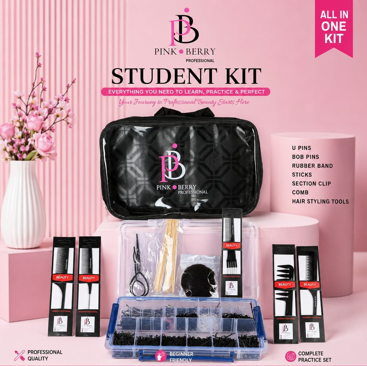 PINK BERRY STUDENT KIT ALL IN ONE KIT