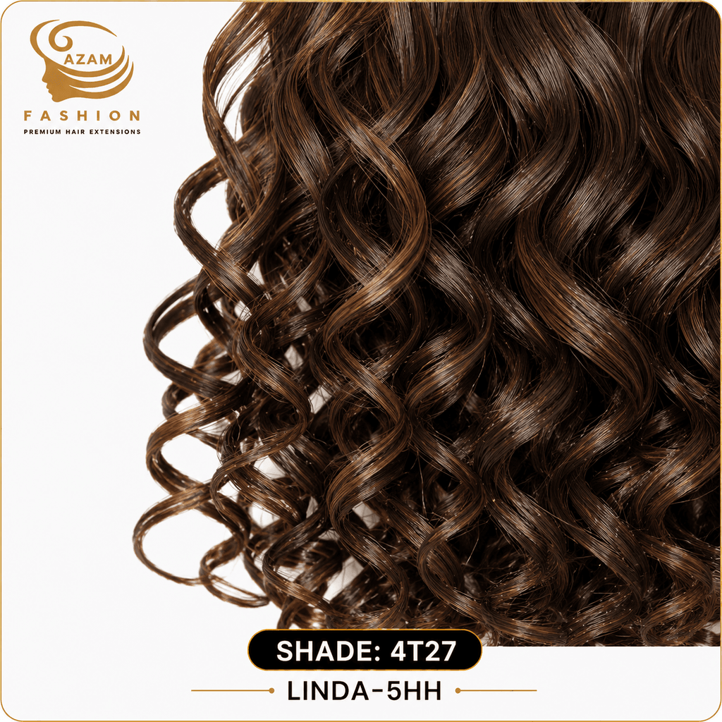 AZAM FASHION LINDA - 5HH CURLY 4T27
