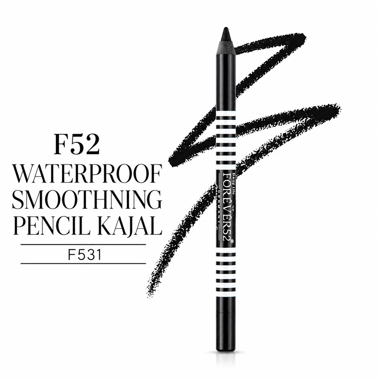 F52 WATERPROOF SMOOTHNING PENCIL KAJAL F531