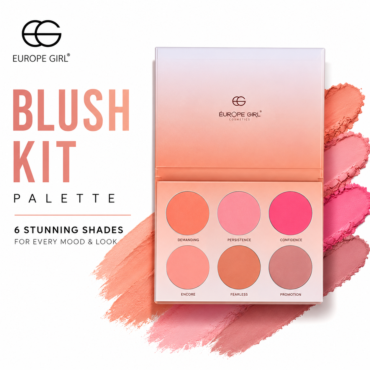 EUROPE GIRL BLUSH KIT PALLET