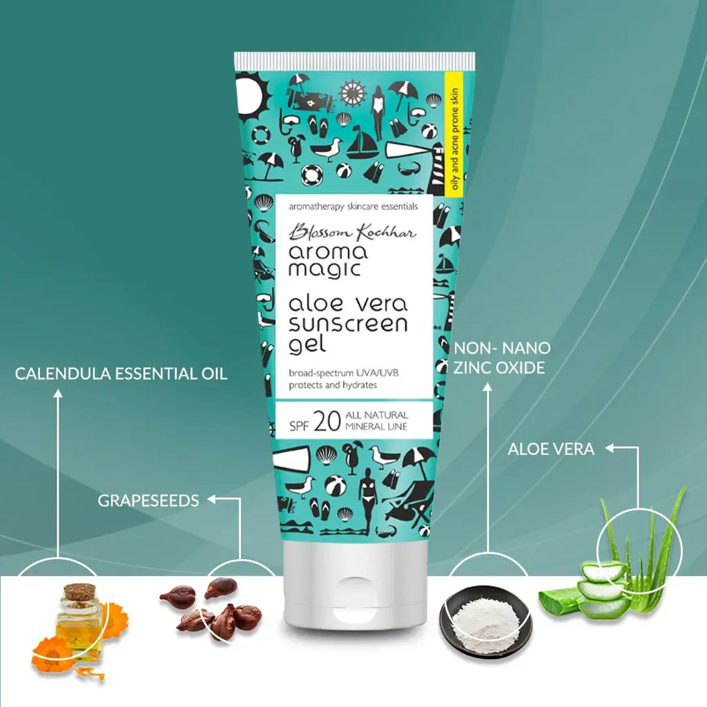 AROMA MAGIC ALOEVERA SUNSCREEN GEL 100ML