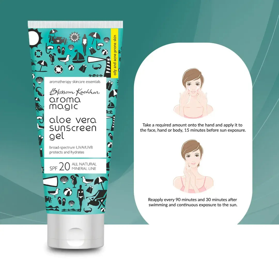 AROMA MAGIC ALOEVERA SUNSCREEN GEL 100ML