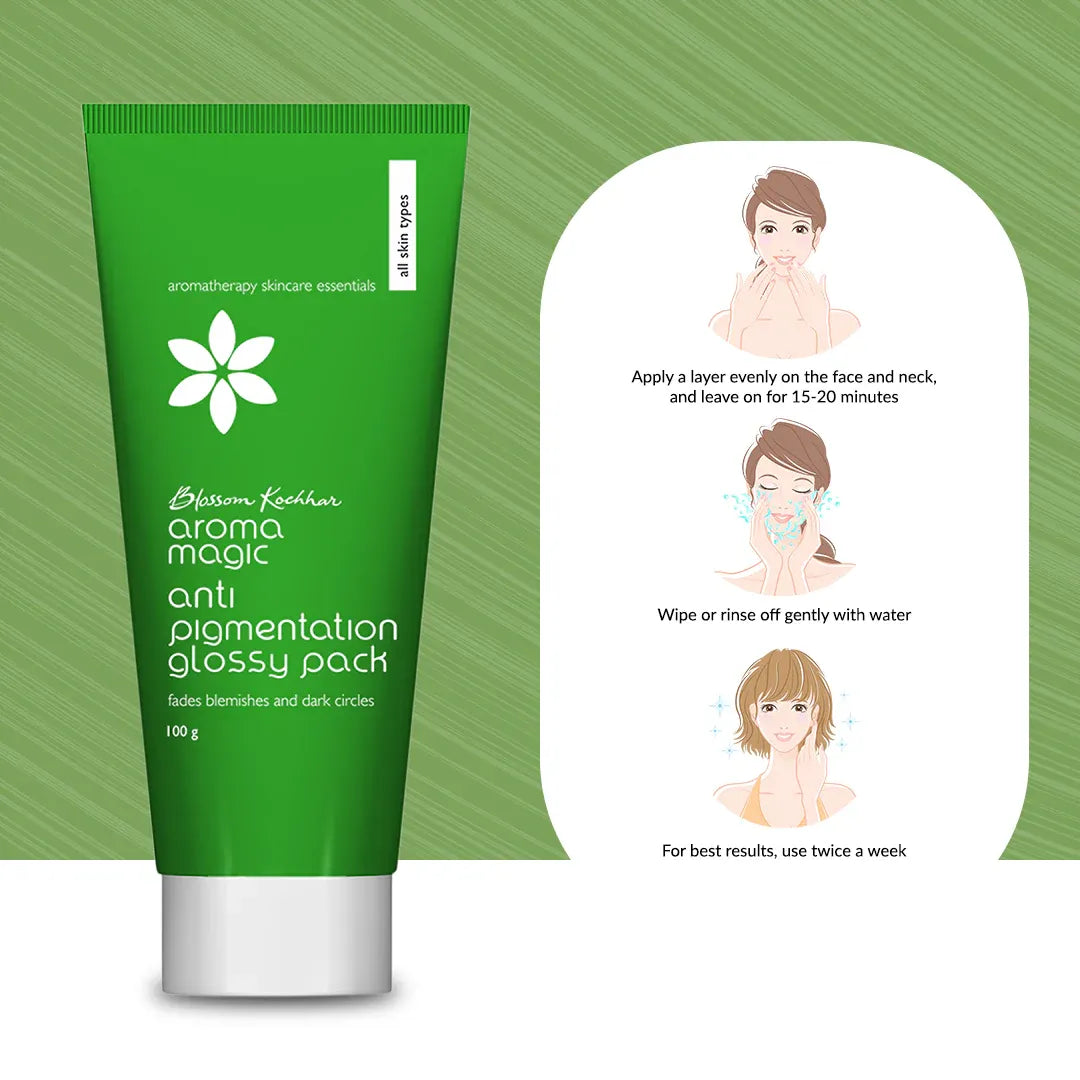 AROMA MAGIC ANTI PIGMENTATION GLOSSY PACK 100ML