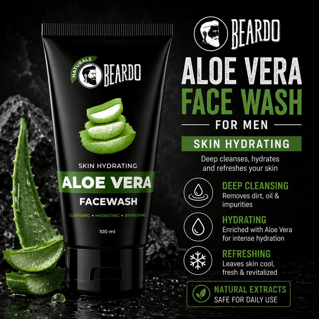 BEARDO ALOE VERA FACE WASH 100ml