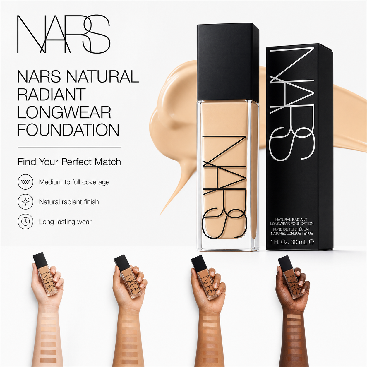 NARS Natural Radiant Longwear Foundation
