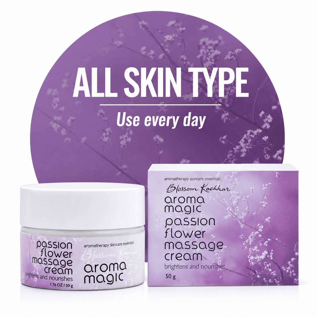 Aroma Magic Passion Flower Massage Cream 50gm