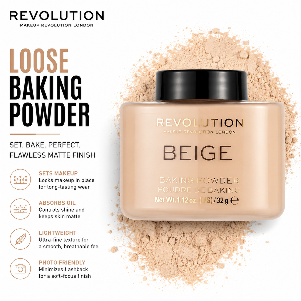 REVOLUTION BAKING POWDER