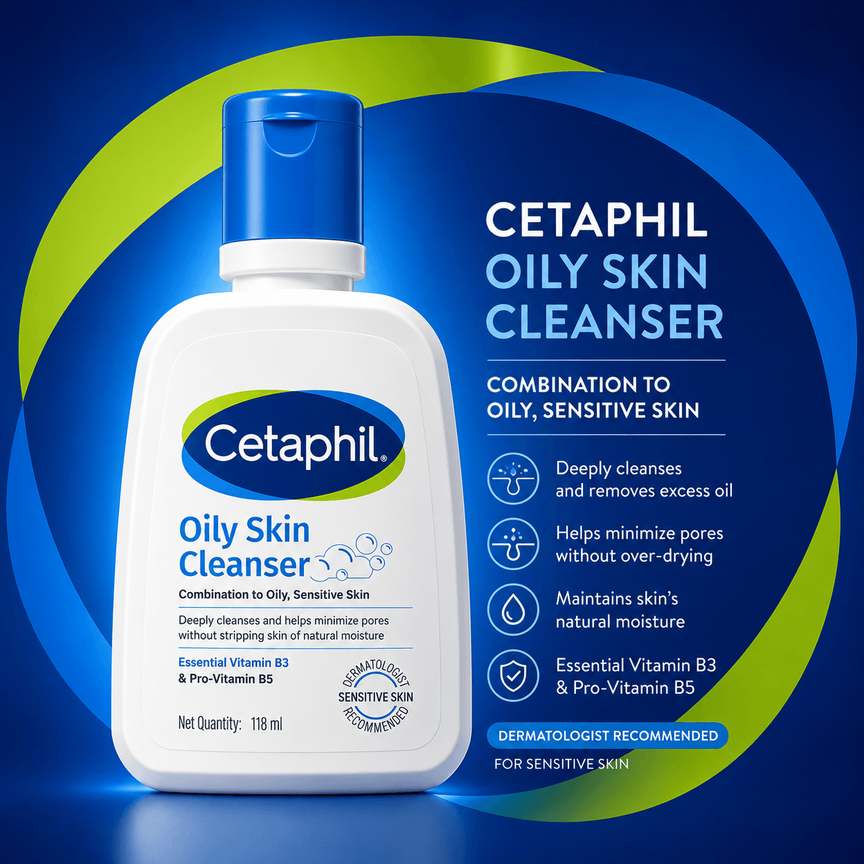 CETAPHIL OILY SKIN CLEANSER