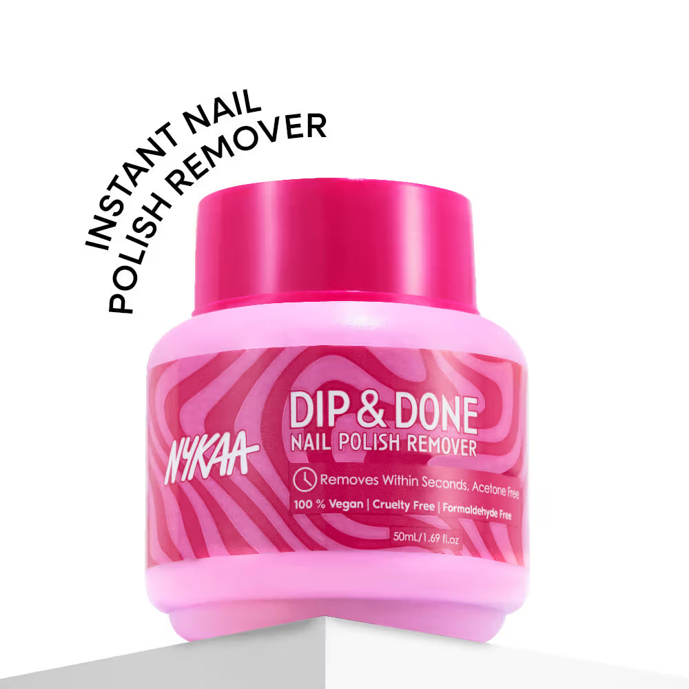 Nykaa Dip & Done Nail Polish Remover
