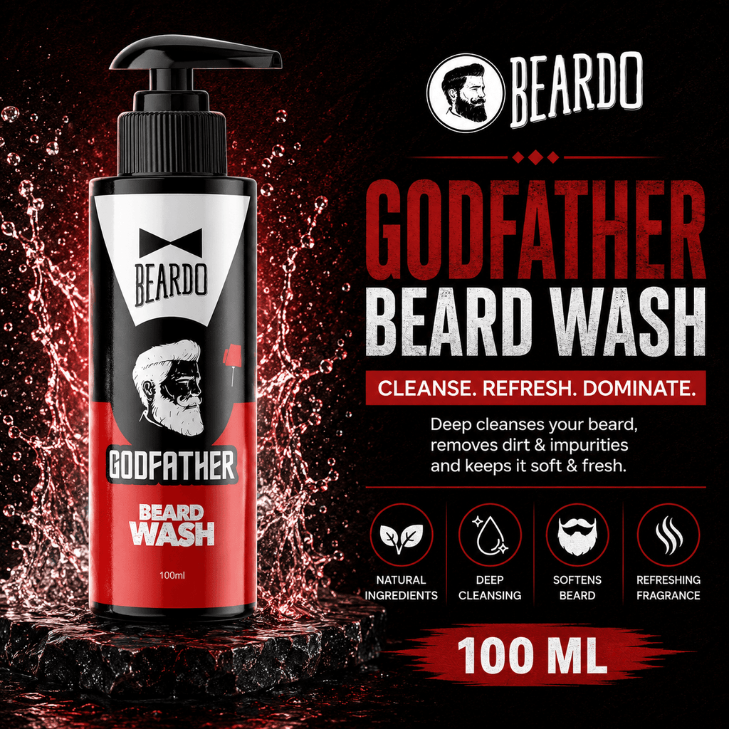 Beardo Godfather Beard Wash for men - 100ml