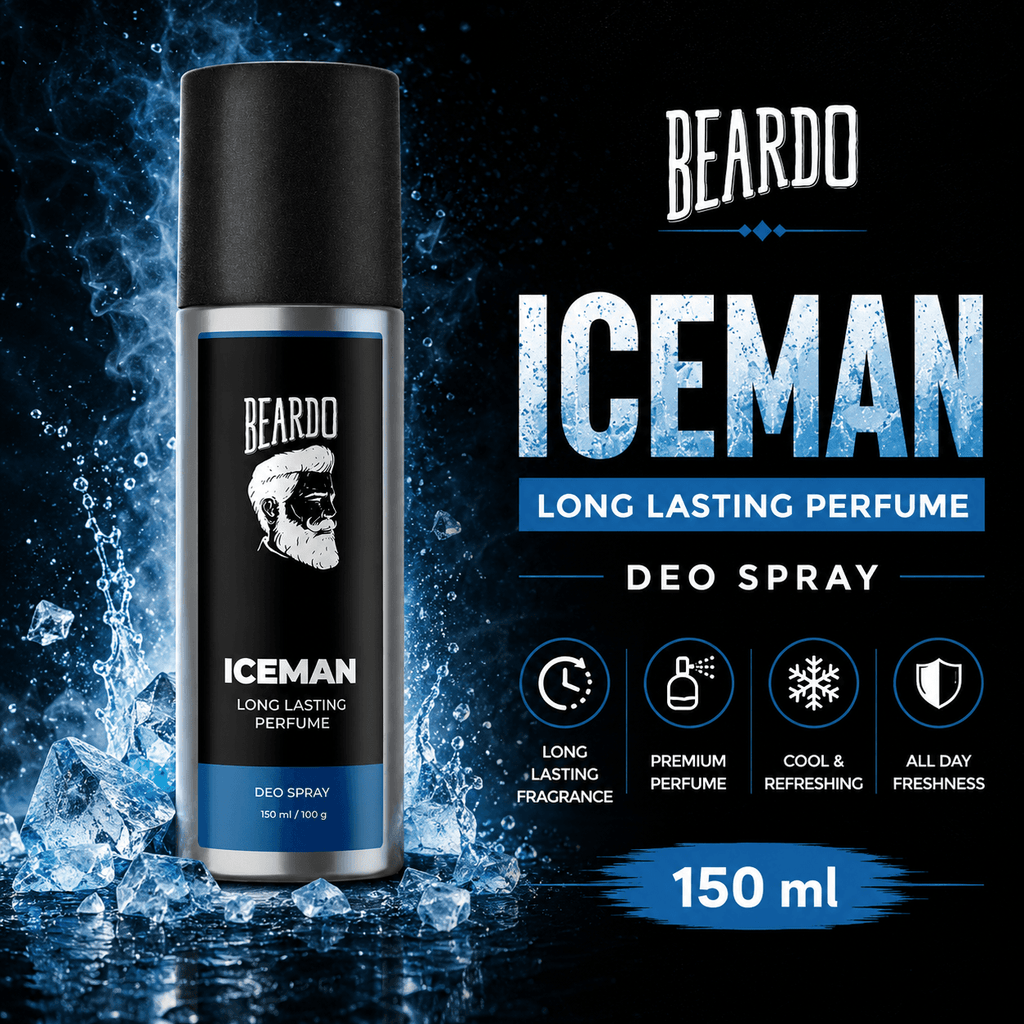 Beardo ICEMAN Body Spray for Men 150ml