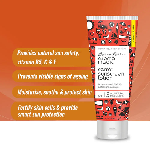 AROMA MAGIC CARROT SUNSCREEN LOTION 100ML