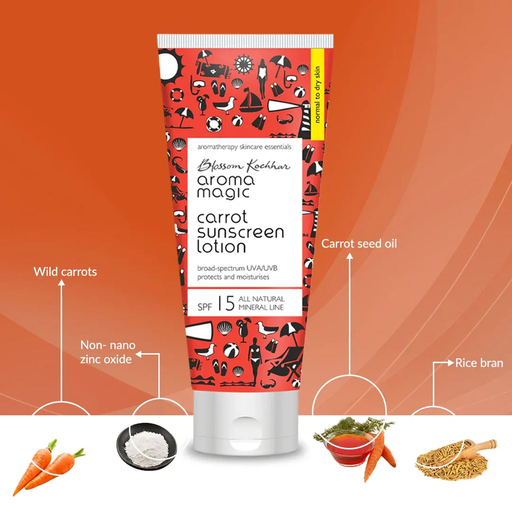 AROMA MAGIC CARROT SUNSCREEN LOTION 100ML