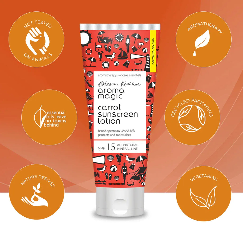 AROMA MAGIC CARROT SUNSCREEN LOTION 50ML