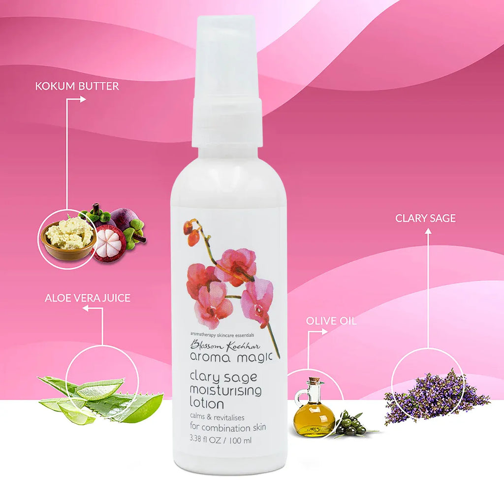 AROMA MAGIC CLARY SAGE MOISTURIZING LOTION 100ML