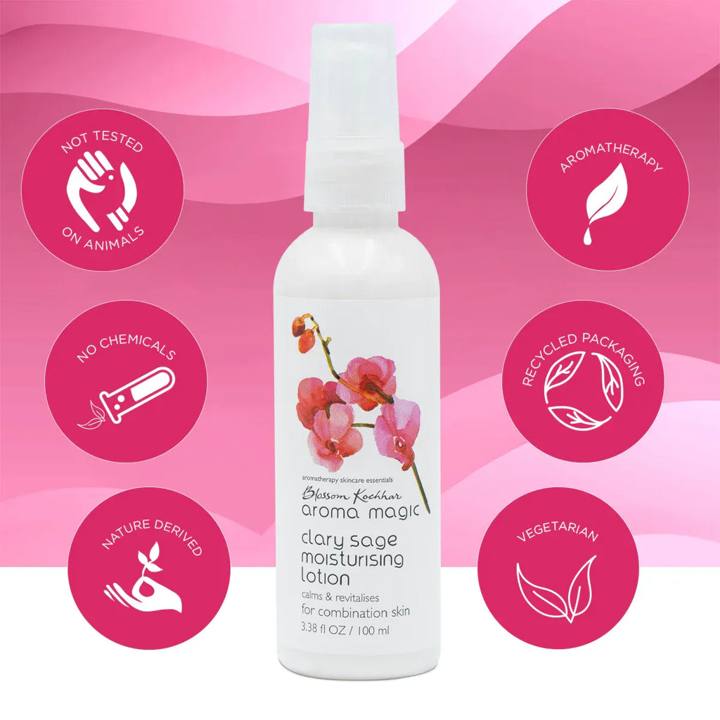 AROMA MAGIC CLARY SAGE MOISTURIZING LOTION 100ML