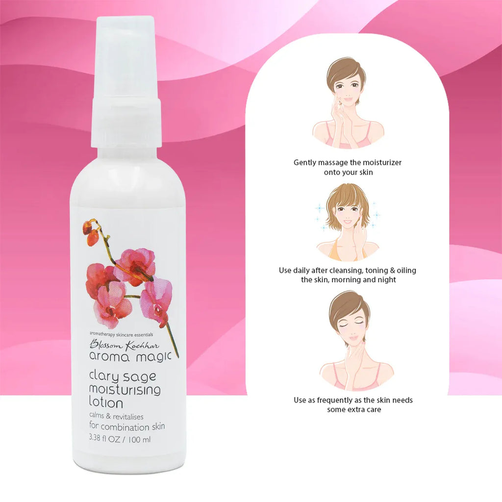 AROMA MAGIC CLARY SAGE MOISTURIZING LOTION 100ML