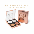Coco Cosmetic Pressed Glitter 02 - Luxury White