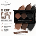 EUROPE GIRL 3D SCULPT EYEBROW PALETTE