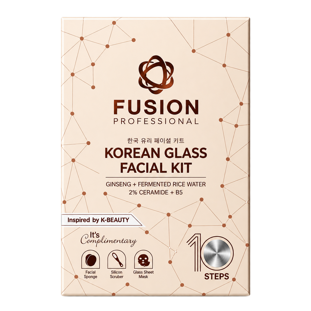 FUSION 10-STEP KOREAN GLASS FACIAL KIT