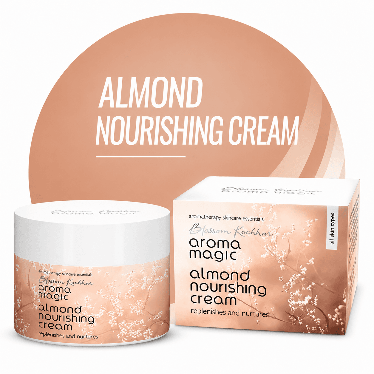 AROMA MAGIC ALMOND NOUR. CREAM 50GM