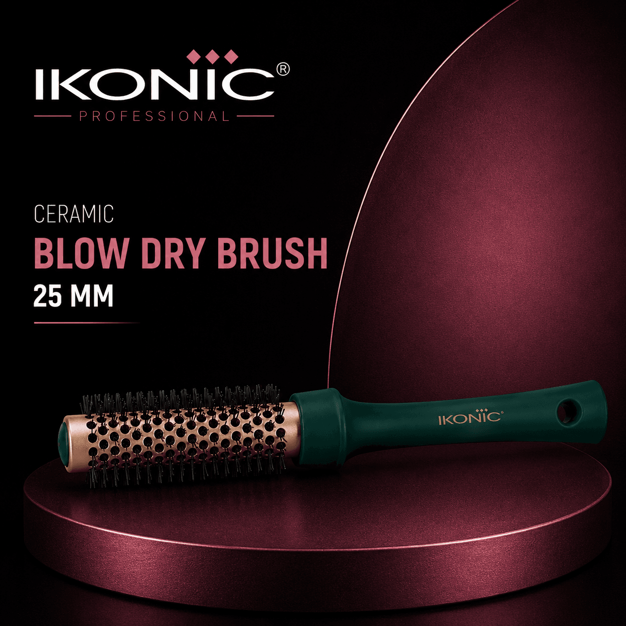 IKONIC Ceramic Blow Dry Brush 25 mm