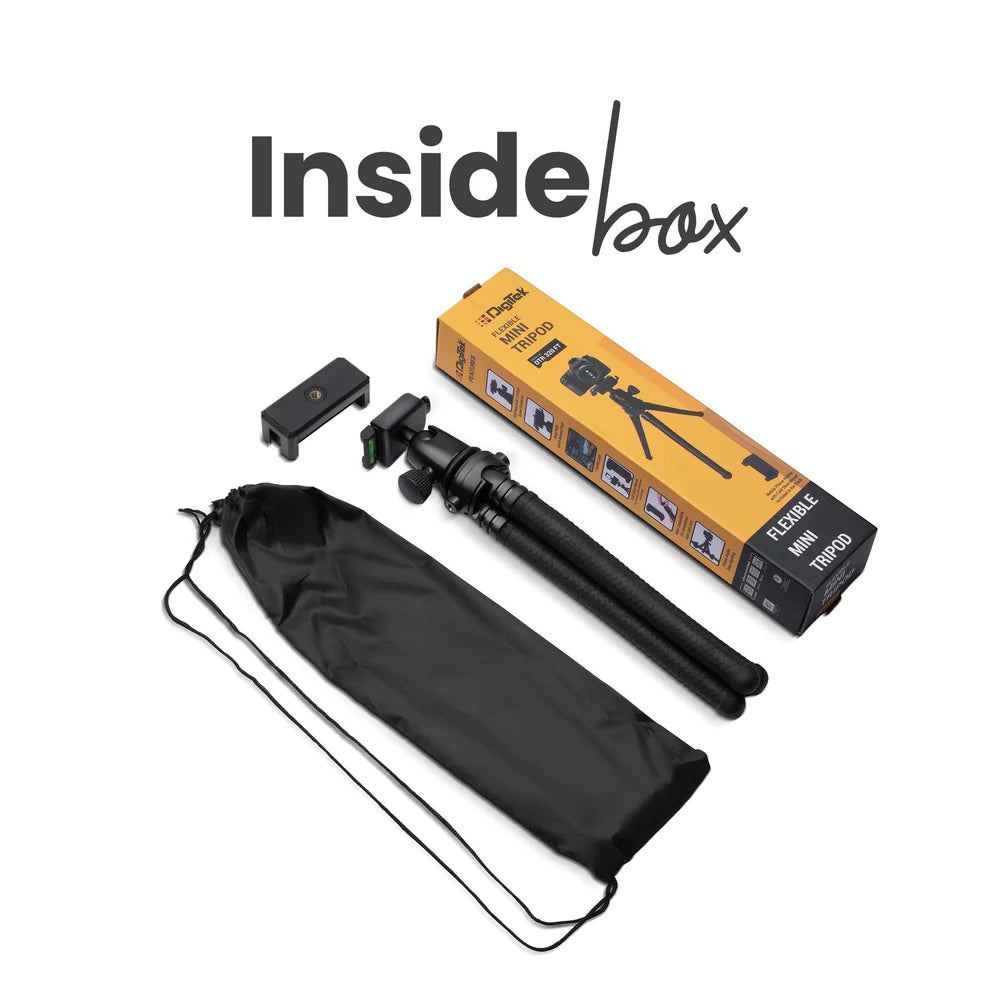 DIGITEK FLEXIBLE MINI TRIPOD DTR-320FT
