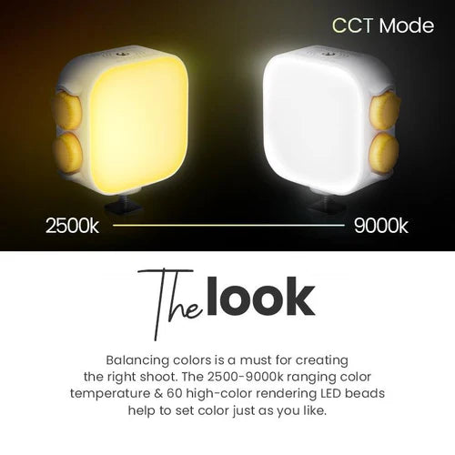 Digitek LED D10W RGB Video Camera Light 10W Portable