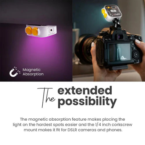 Digitek LED D10W RGB Video Camera Light 10W Portable