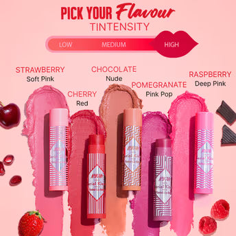 Nykaa Serial Kisser Lip Balm Strawberry