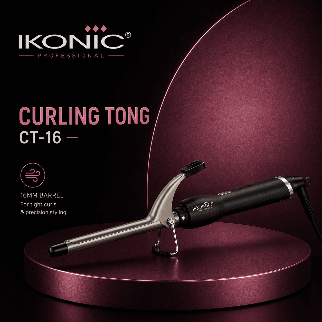 IKONIC Curling Tong CT-16