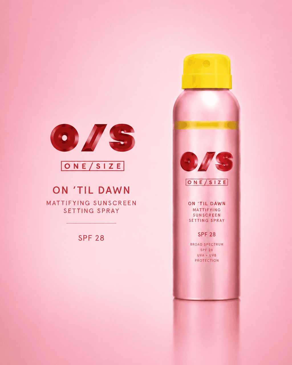 ONE/SIZE SPF 28 On 'Til Dawn Mattifying Sunscreen Setting Spray