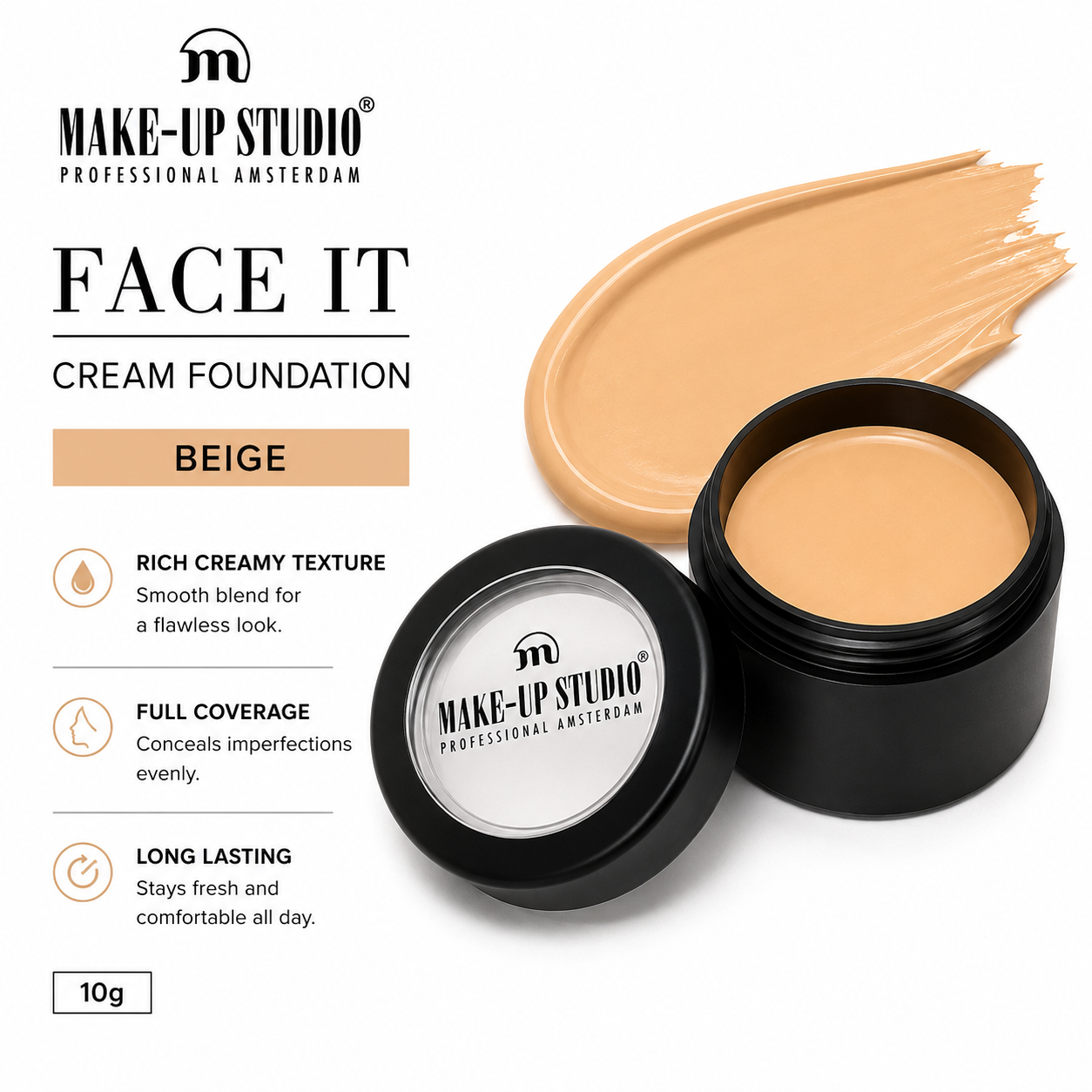 Make-Up Studio Face It Cream Foundation - Beige